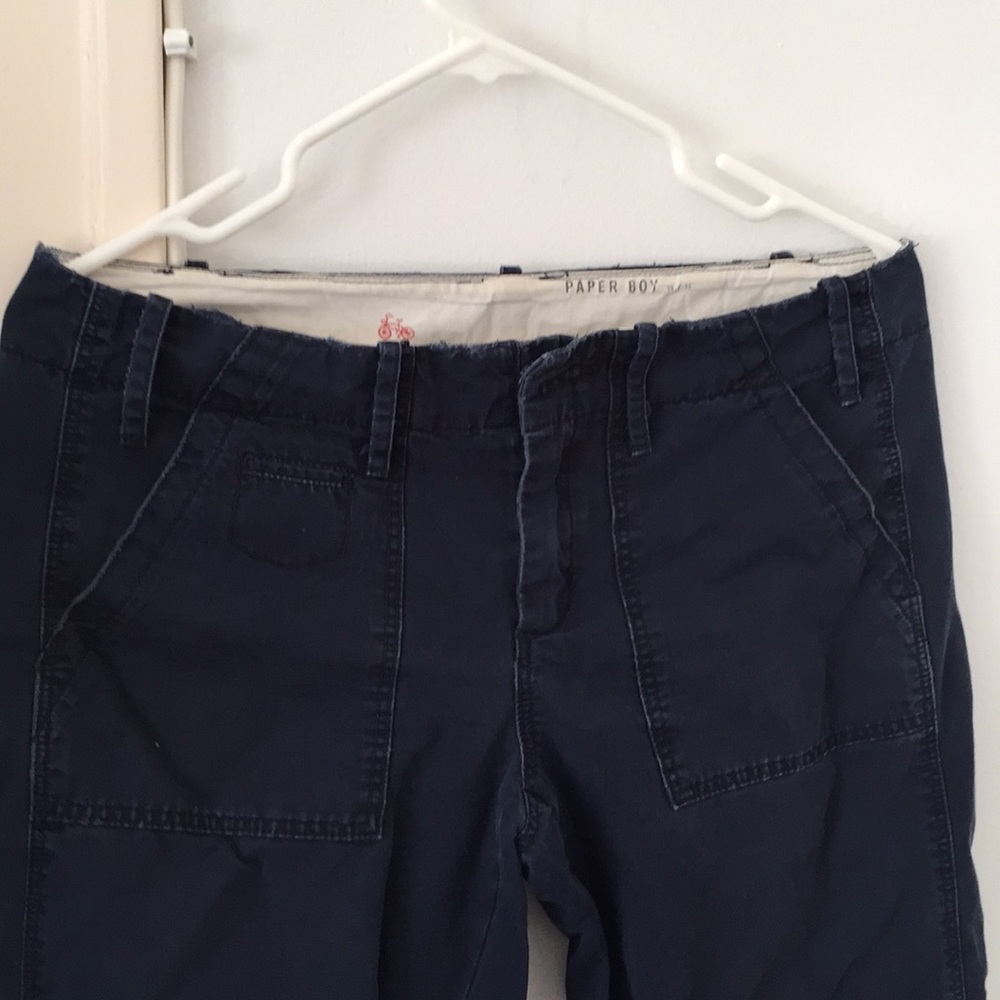 Blue cargo pants